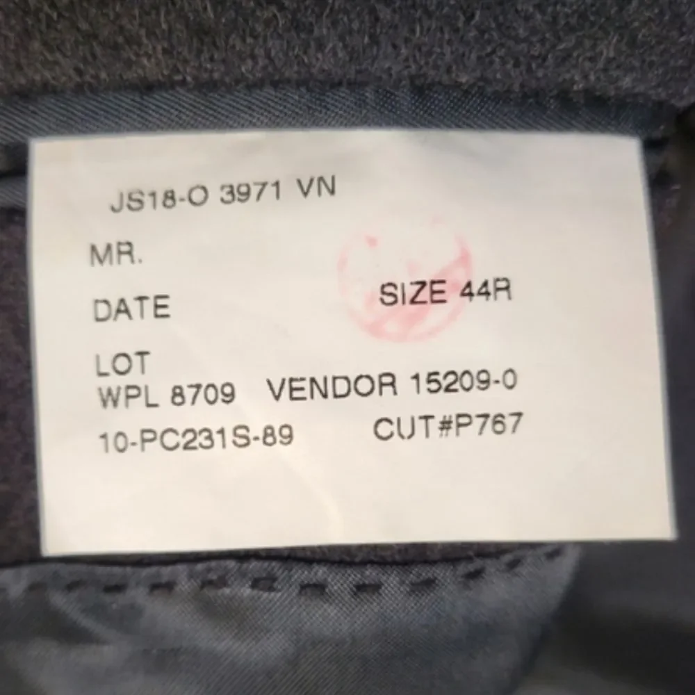 Stafford Camel Hair Classic Black Men's Blazer
